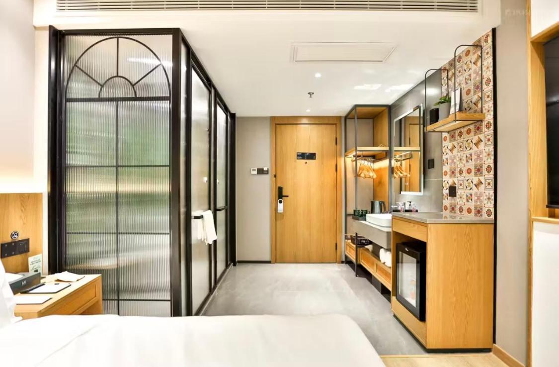 True Go Hotel - Shanghai Jing'An Temple Nanjing West Road Ngoại thất bức ảnh