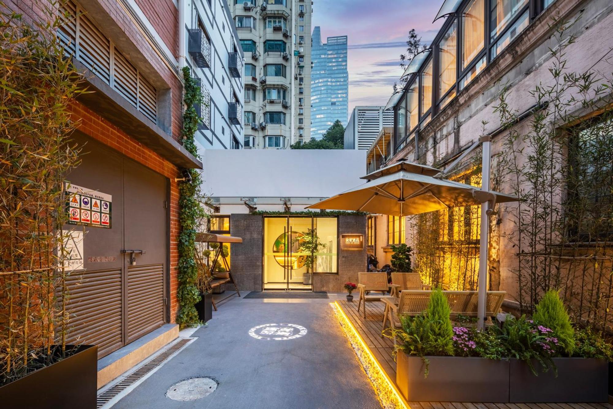True Go Hotel - Shanghai Jing'An Temple Nanjing West Road Ngoại thất bức ảnh